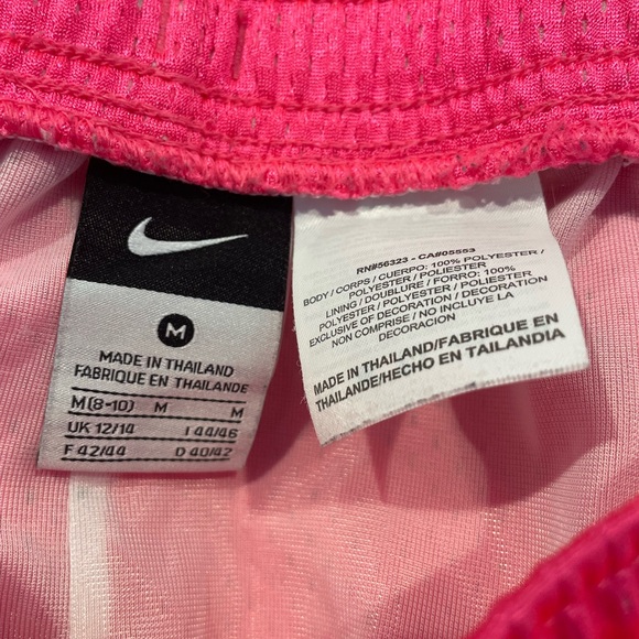 Vintage Nike Women’s Pink Mesh Basketball Shorts 🏀 Size Medium - Picture 4 of 7